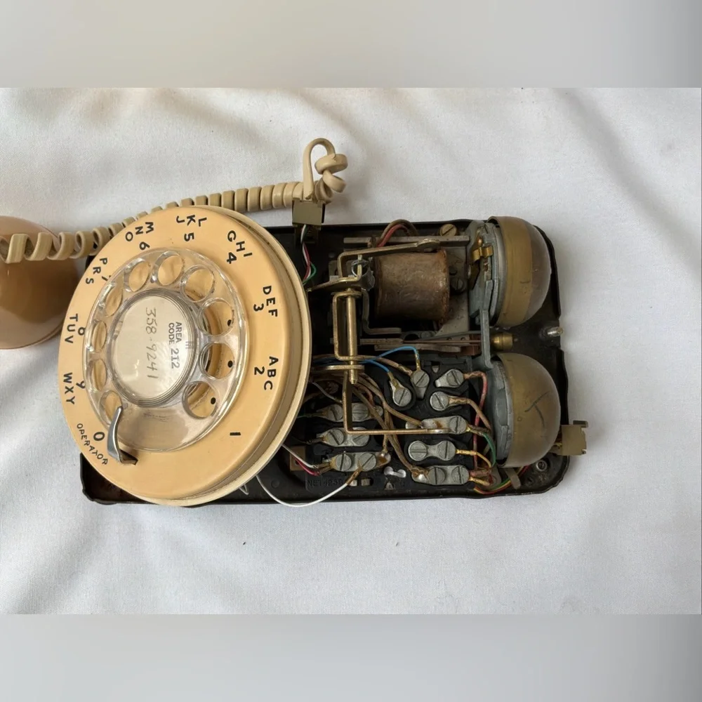 Vintage Western Electric Rotary Desktop Phone C/D 500 Tested !!